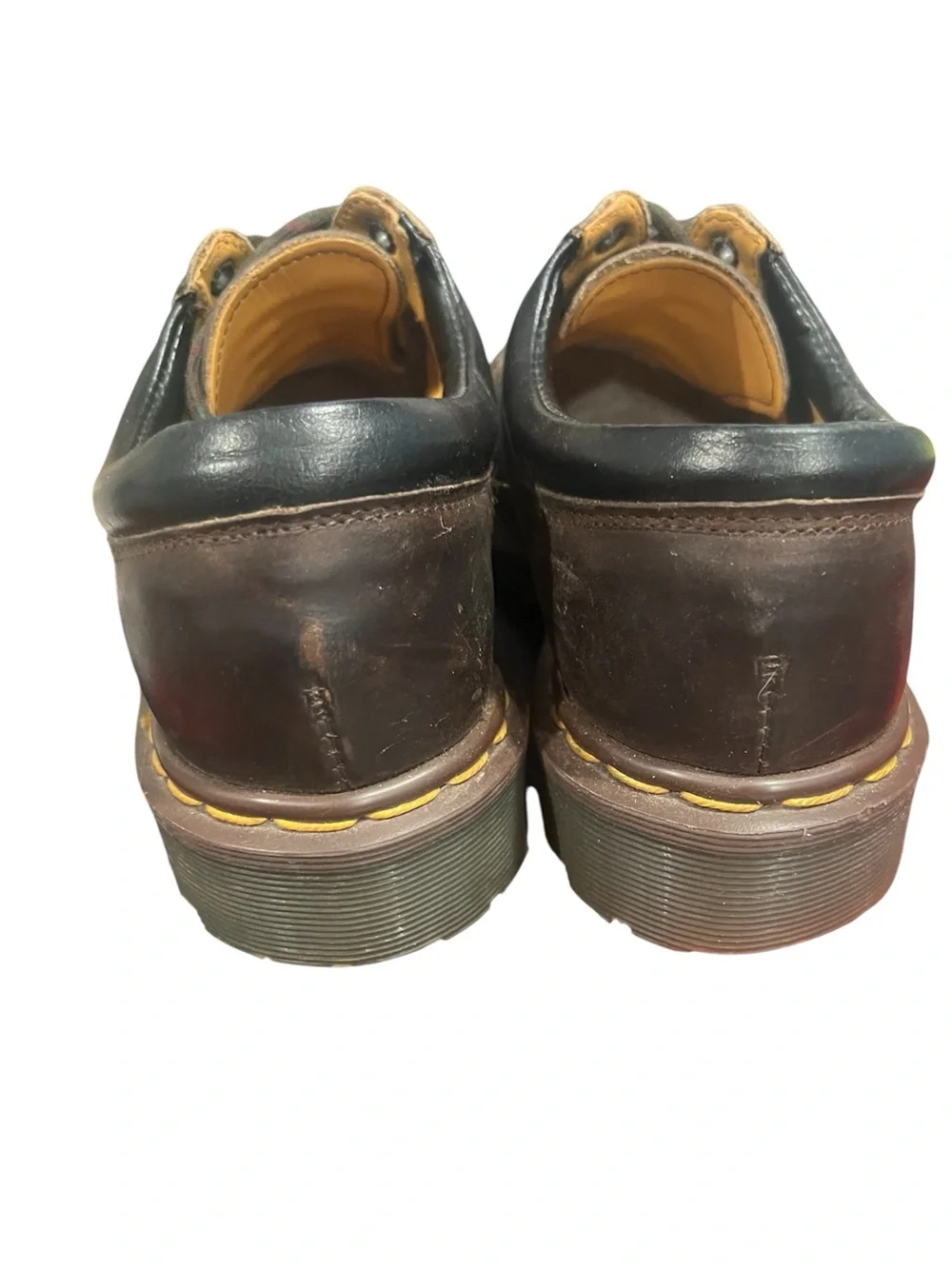 Vtg Dr. Martens 8053 Crazy Horse Leather Shoes Oxford Doc Martens Y2K Size 7